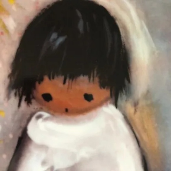 Ted DeGrazia "BLUE BOY" DEcorative/Art Plate from Original Painting 1982 Limited - Picture 7 of 9